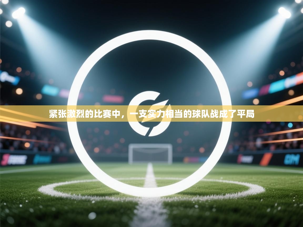 紧张激烈的比赛中，一支实力相当的球队战成了平局  第1张